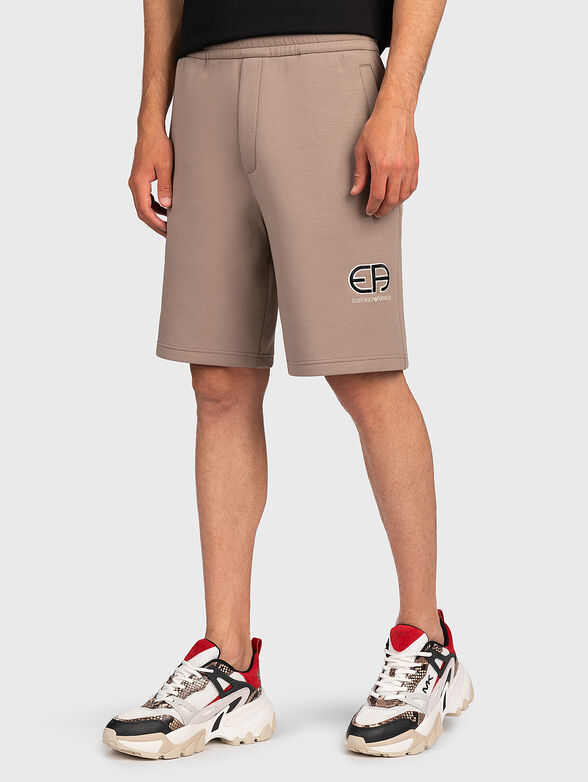 Bermuda shorts with logo print - 1