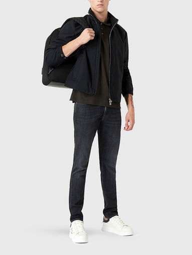 Slim jeans with logo detail - 5