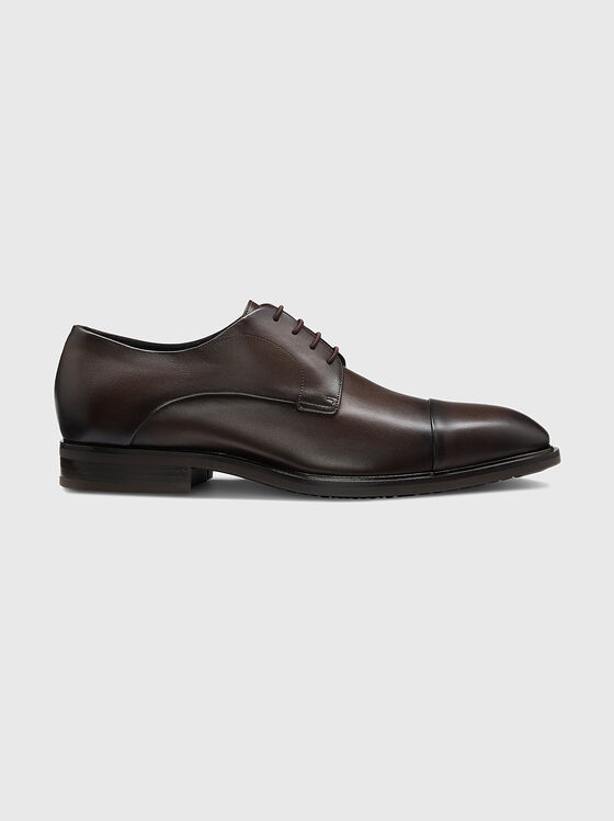 Leather Derby shoes - 1