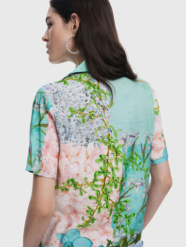 SILKA shirt with short sleeves and print - 4