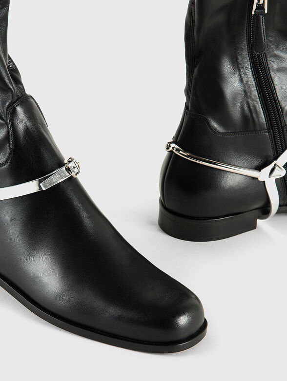 Nappa leather boots - 4