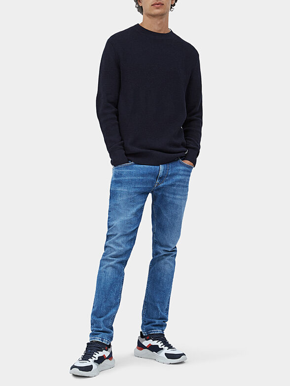 OSCAR dark blue sweater - 2
