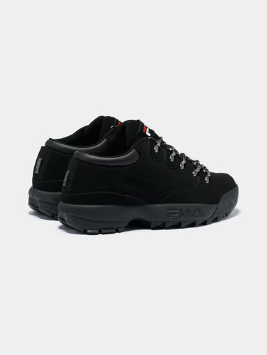 DISRUPTOR HIKER Black sneakers with logo details - 3