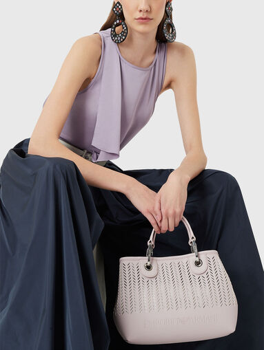 Wide leg high waisted trousers - 4