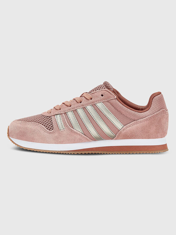 GRANADA pink sports shoes with laces - 4