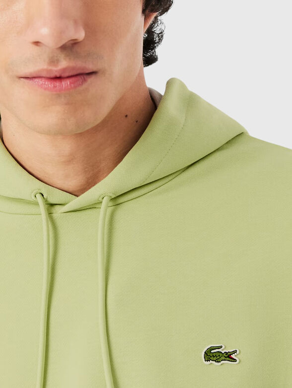 Cotton fleece hoodie - 3