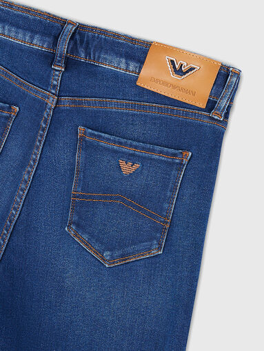 Jeans in blue color - 4