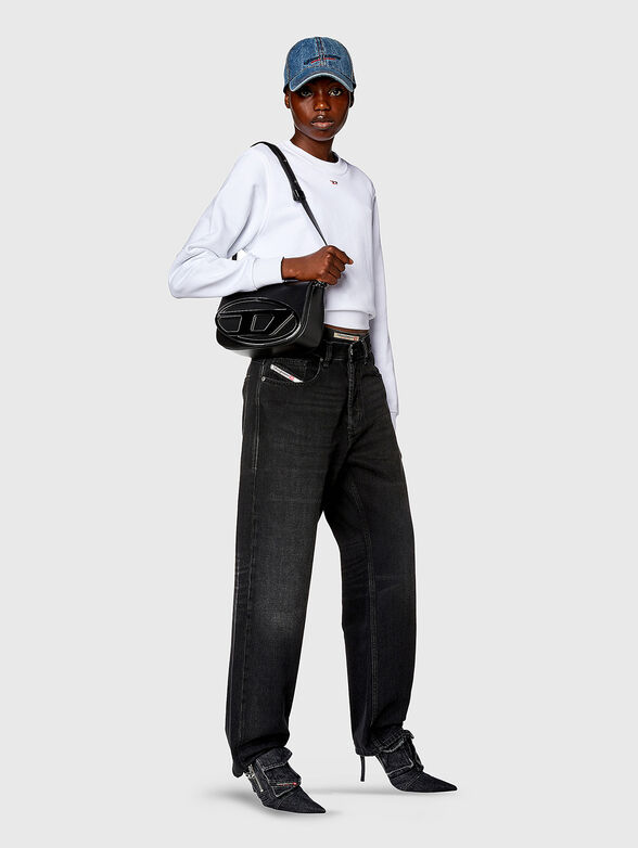 1DR M leather bag with oval logo - 2