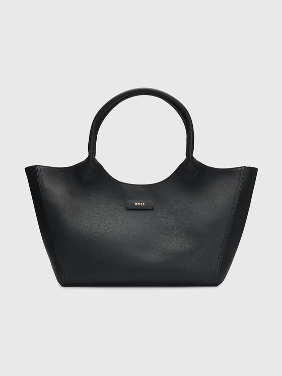 LENAH leather bag with logo - 1