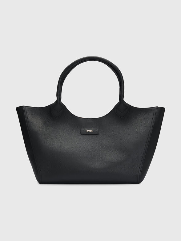 LENAH leather bag with logo - 1