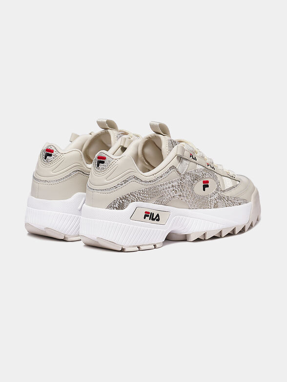 D-FORMATION Sneakers with animal print - 2
