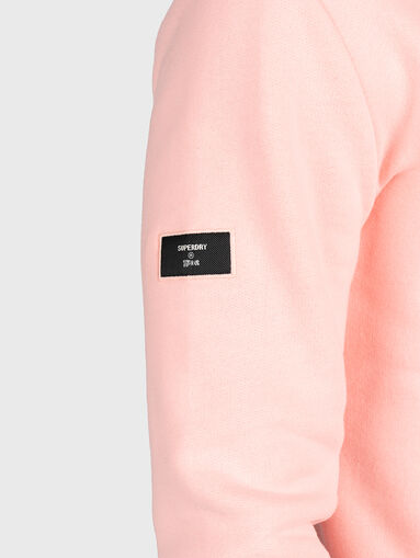 Sweatshirt with logo lettering - 4