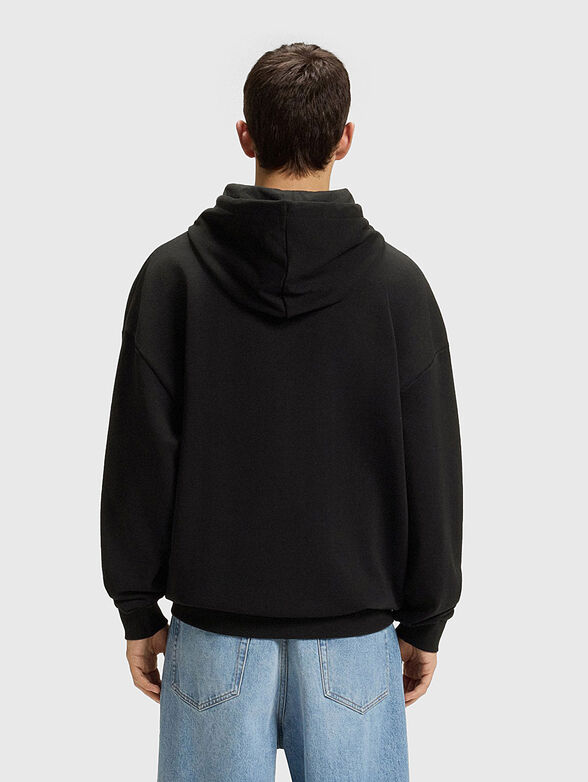 Sweatshirt with hood and print - 3