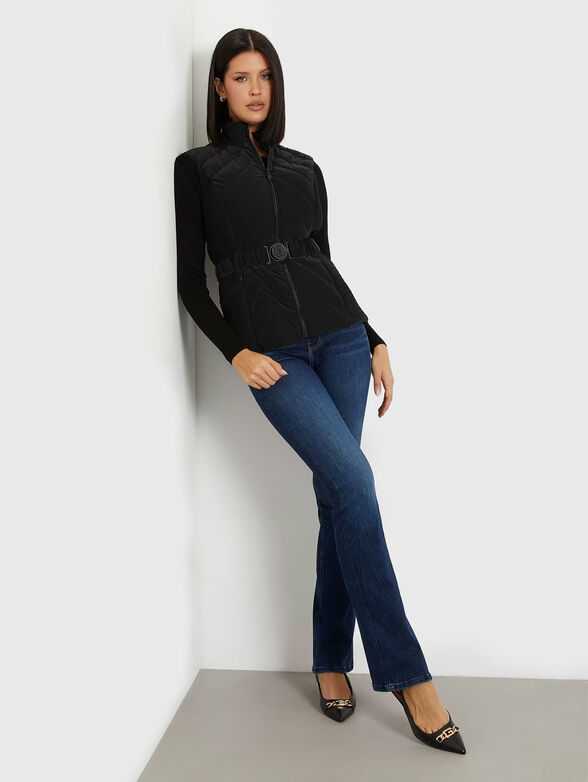 CASSANDRA black belted vest  - 2