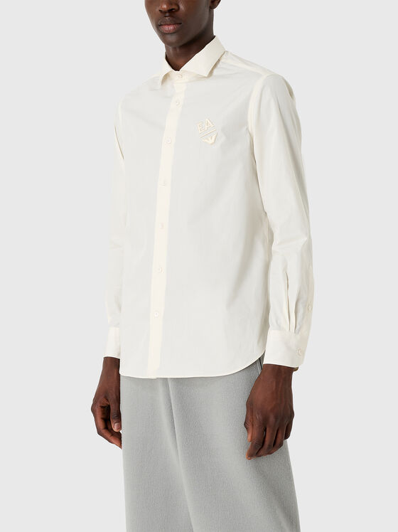 Black cotton shirt - 1