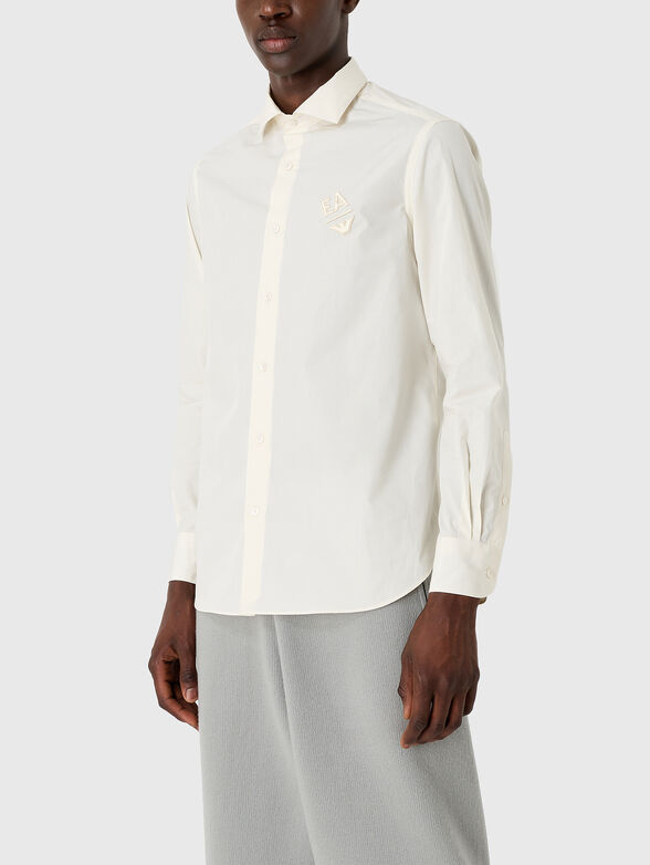 Black cotton shirt - 1