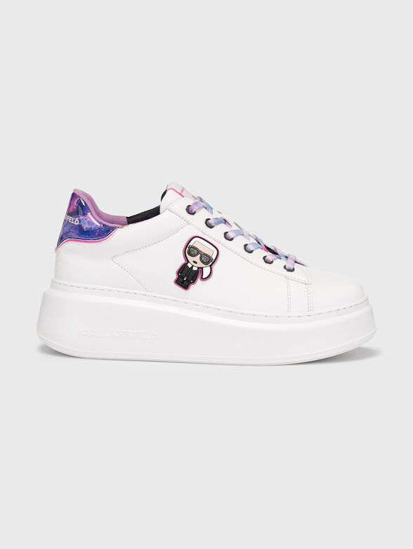 ANAKAPRI sneakers with purple accents - 1