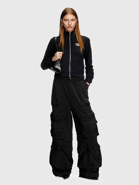 F-FLACIN zip up cotton sweatshirt - 2