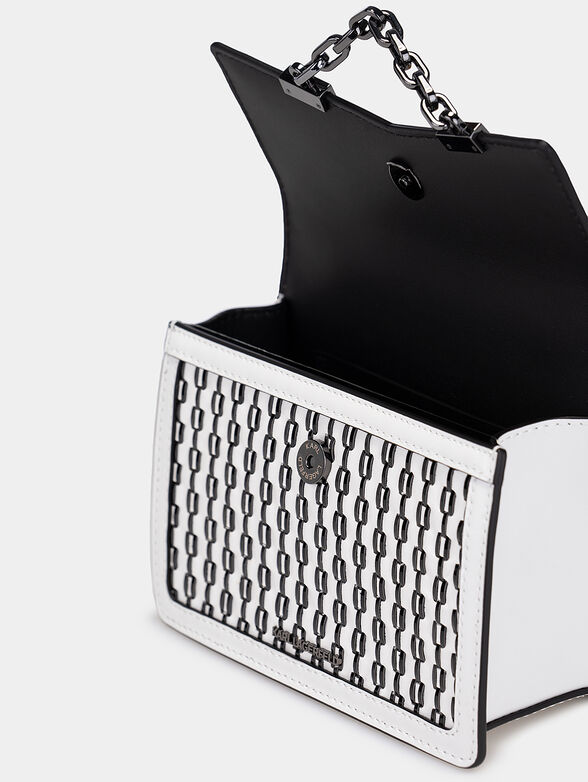 Crossbody bag with embossed logo - 5