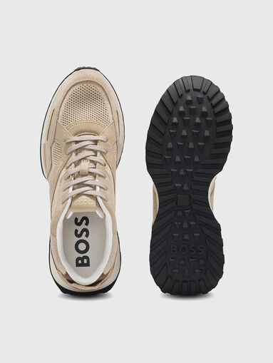 JONAH textile and suede sneakers - 5