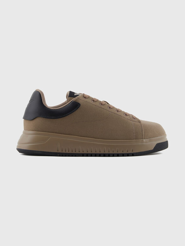 Leather sneakers - 1