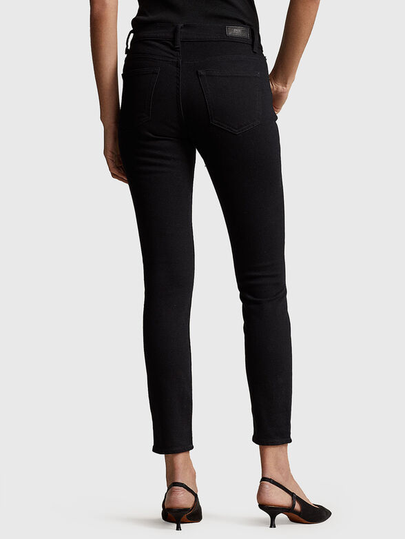Black jeans with mid waist - 1