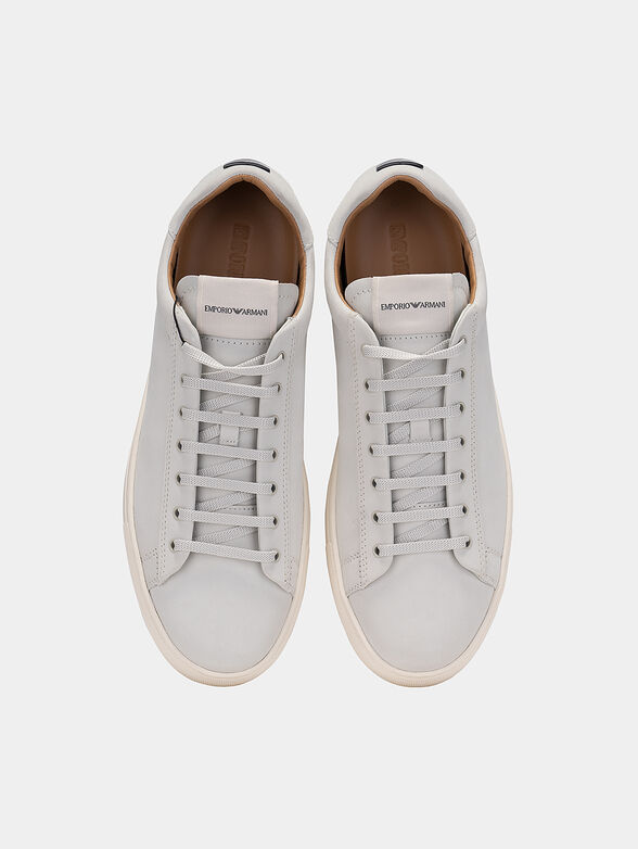 Navy blue sneakers - 6