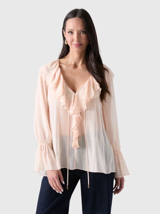 Lightweight viscose blouse - 1