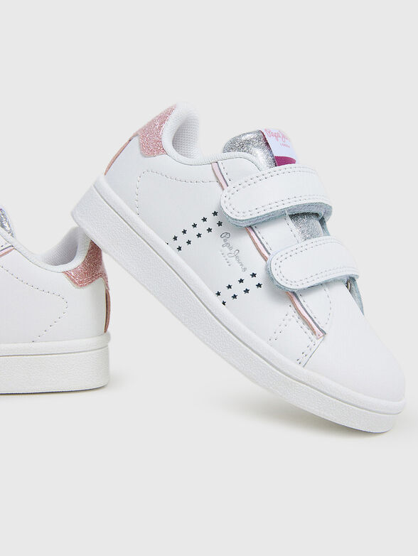 PLAYER NIGHT leather sneakers - 4