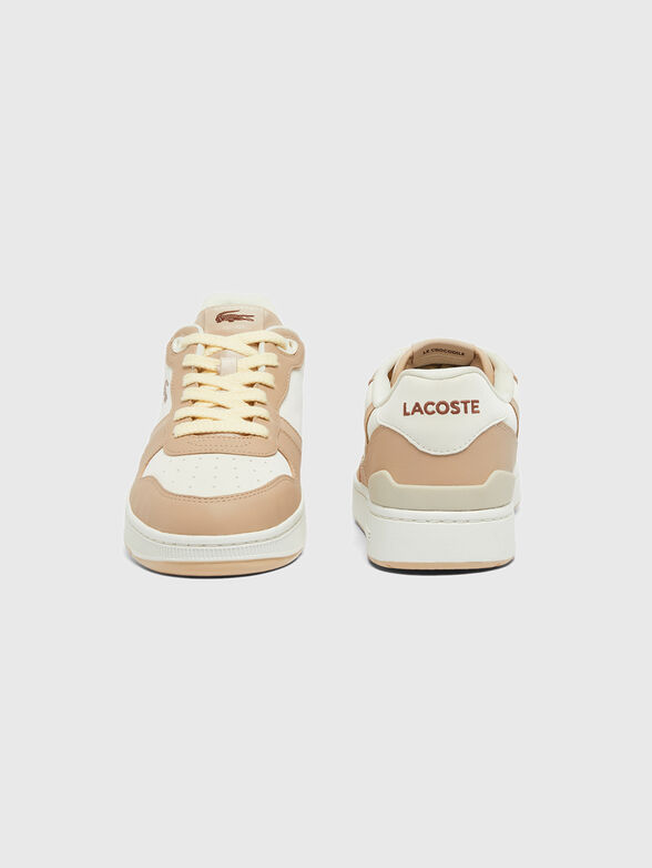 Leather sports shoes with logo - 5