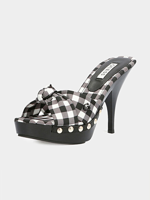 TAILA Sandal with check print - 4