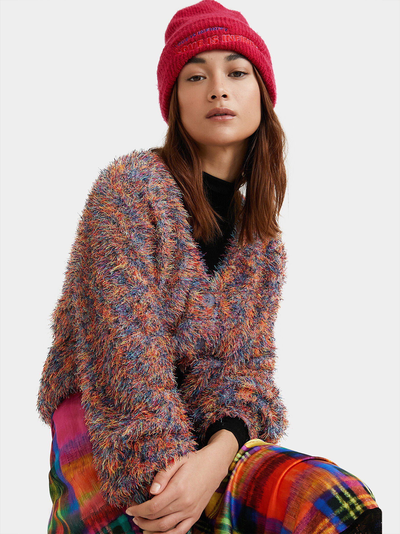 Multicolor cardigan store
