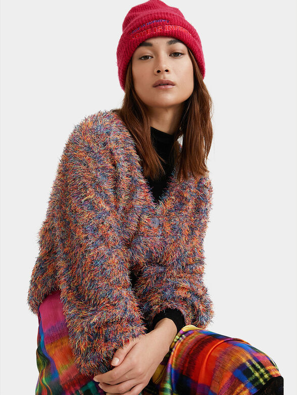 Multicolor cardigan - 1