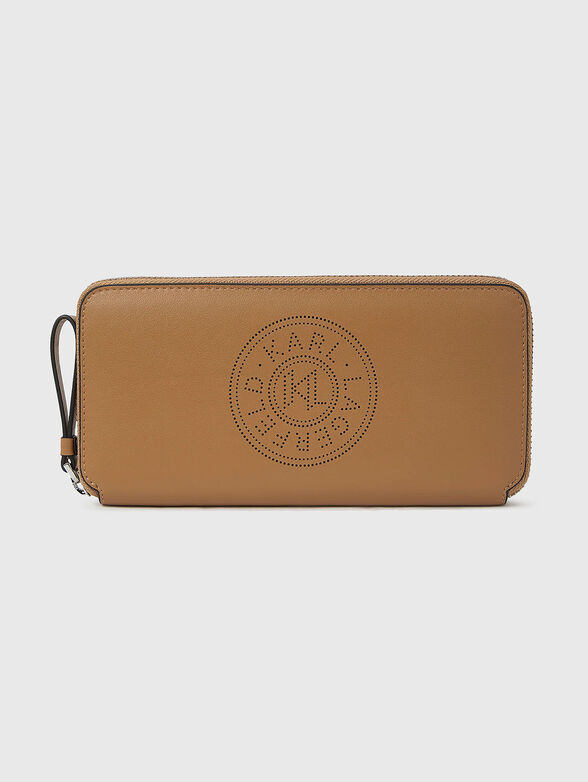 K/CIRCLE leather wallet - 1
