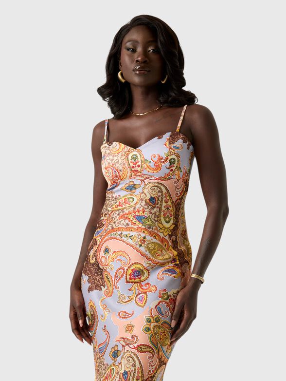 Viscose wrap dress - 3