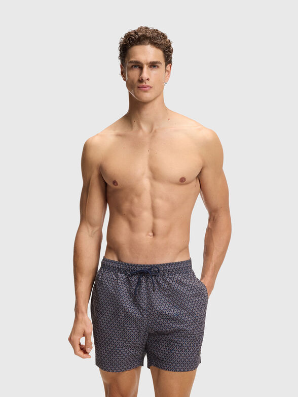 VIBE printed beach shorts - 1