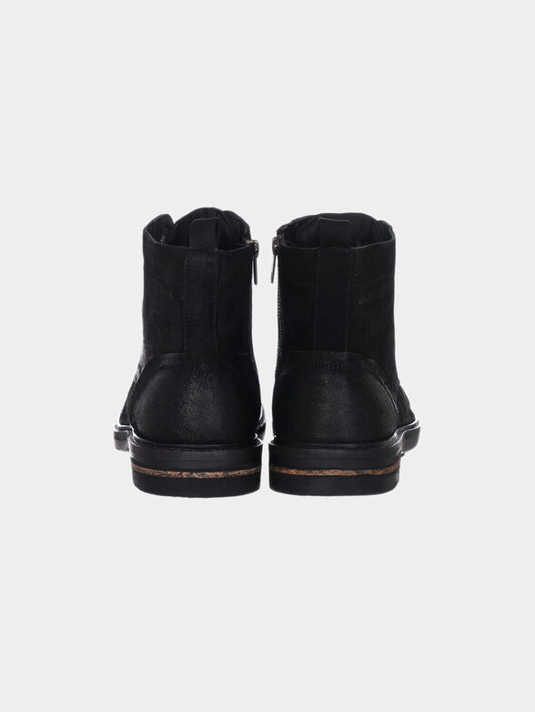 HUBERT Suede ankle boots - 5