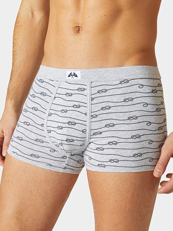 HAPPY HOUR trunks with print - 1
