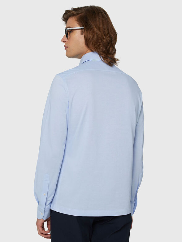 Polo shirt made of cotton blend - 3