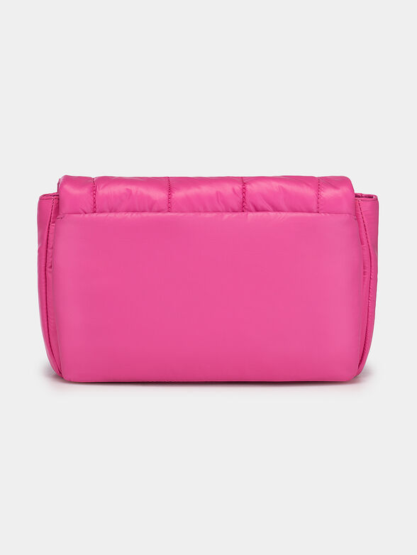 Crossbody bag in fuchsia color with logo detail - 3