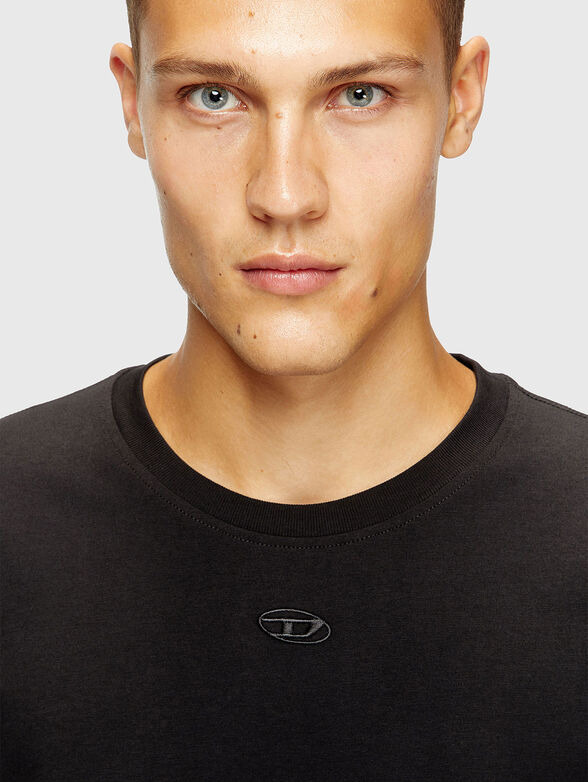 Cotton T-shirt with logo detail - 4