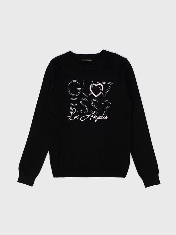 Sweatshirt with embroidery  - 1