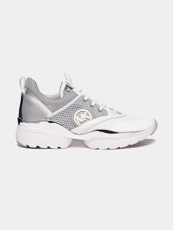 CHARLIE Trainer with silver accents - 1