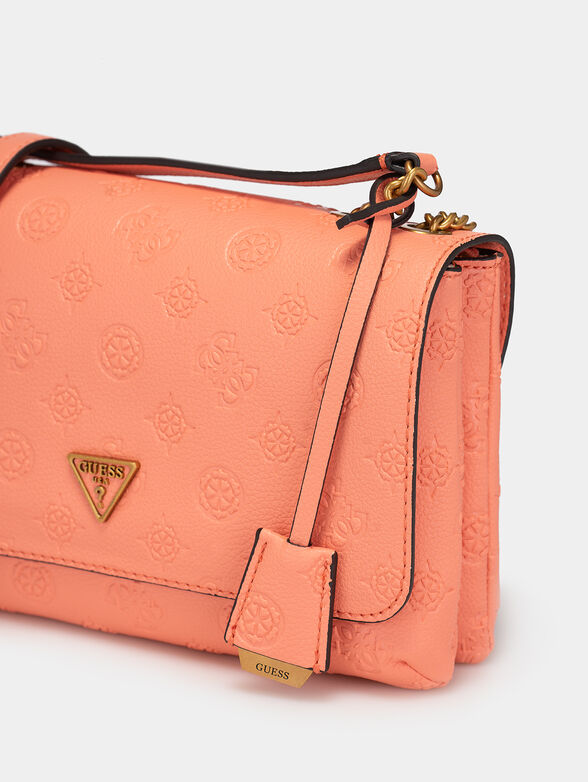 HELAINA crossbody bag in coral color - 5