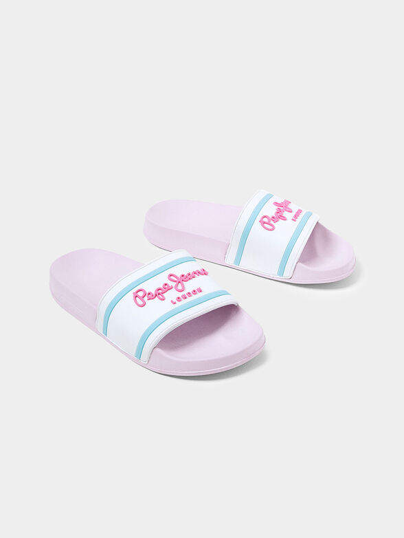 Multicolor slides with logo - 3