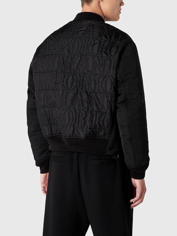 Black bomber jacket - 3