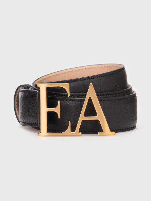Black belt with accent logo - 1