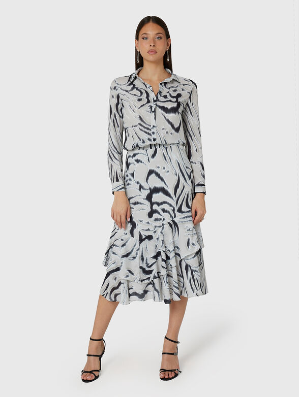 CHANTAL midi skirt - 4