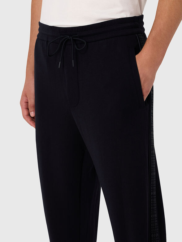 Dark blue sports trousers - 3