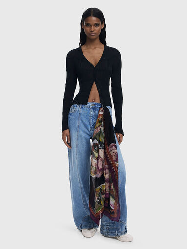 Scarf with print - 5